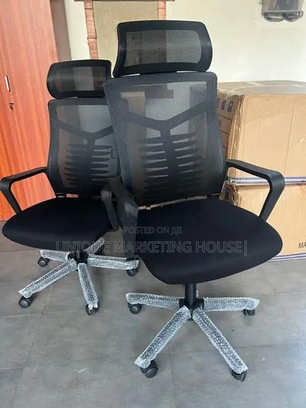 IMPORTED HI-Bk MESH OFFICE CHAIRS