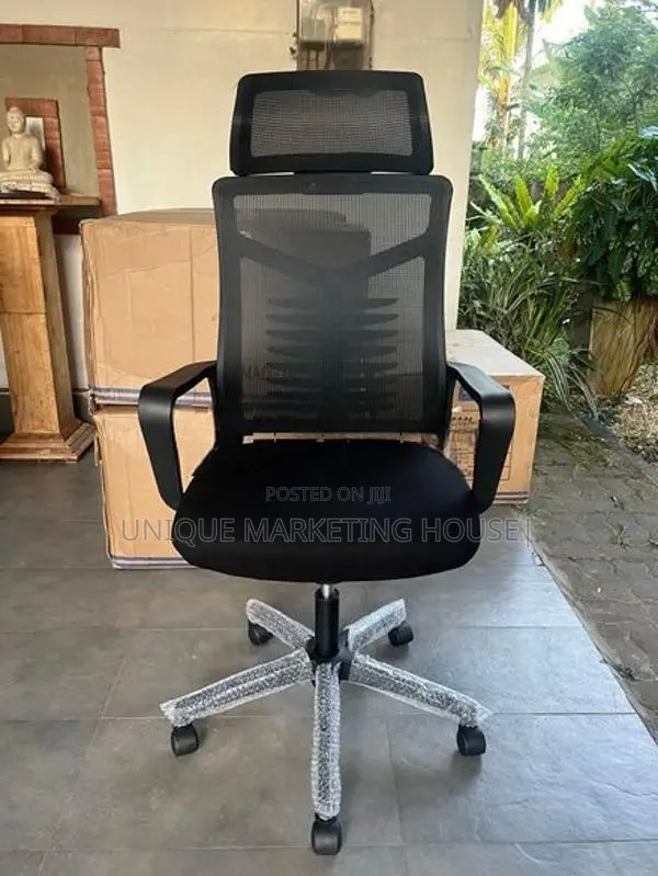 IMPORTED HI-Bk MESH OFFICE CHAIRS