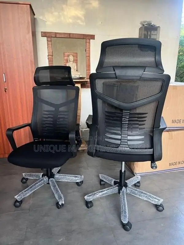 IMPORTED HI-Bk MESH OFFICE CHAIRS