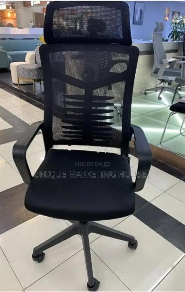 IMPORTED HI-Bk MESH OFFICE CHAIRS