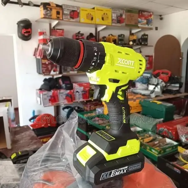 "XCORT" Brushless Cordless Drill With Hammer - 21V