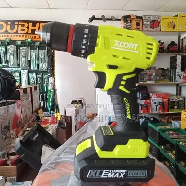 "XCORT" Brushless Cordless Drill With Hammer - 21V