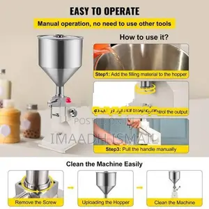 5ML-50ML LIQUID/PASTE FILLING MACHINE