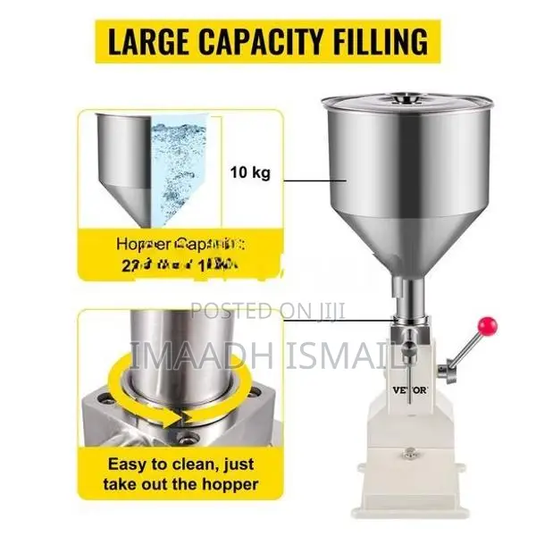 5ML-50ML LIQUID/PASTE FILLING MACHINE