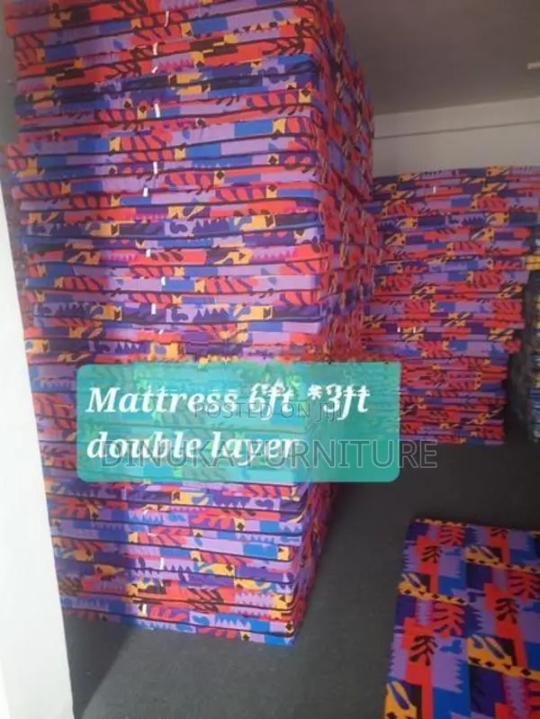 Bed 6ft *3ft with Double Layer Mattress