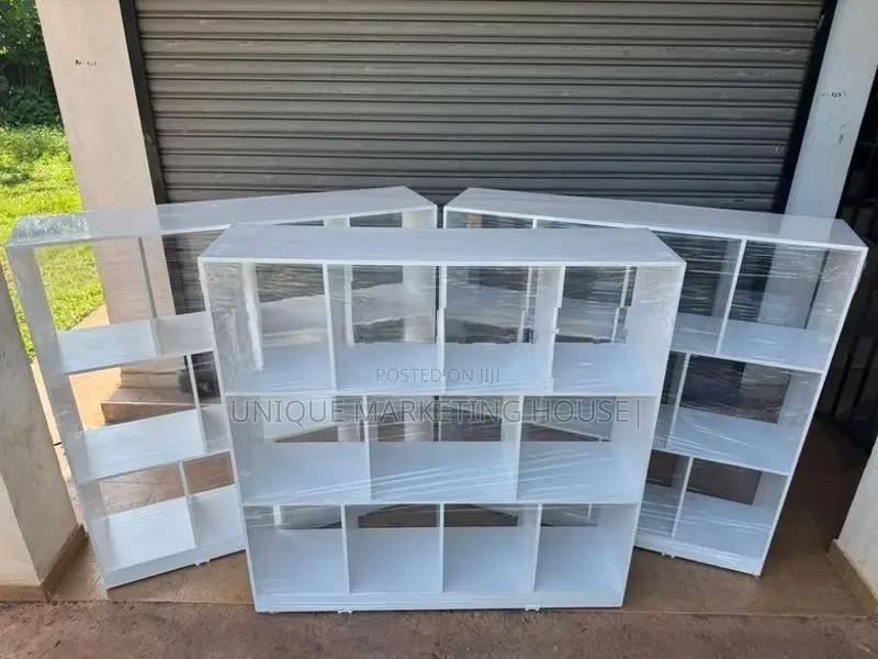 Modern 4x4 White Open Rack
