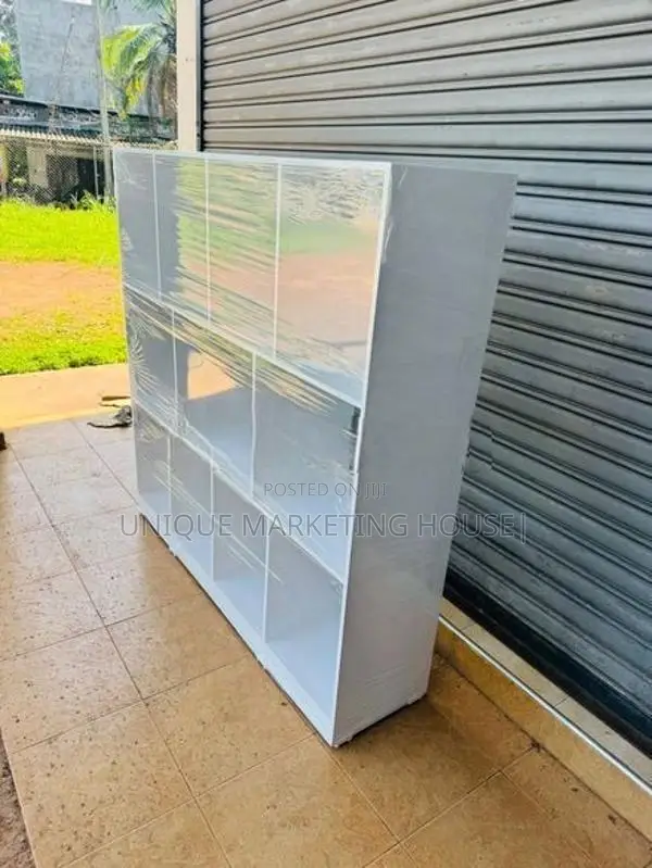 Modern 4x4 White Open Rack