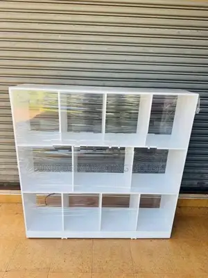 Modern 4x4 White Open Rack