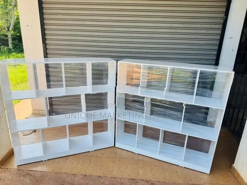 Modern 4x4 White Open Rack