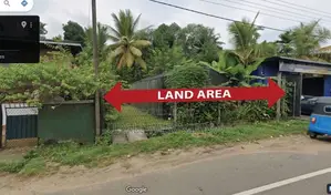 A Land of About 8 Perches Is Available for Rent or Lease