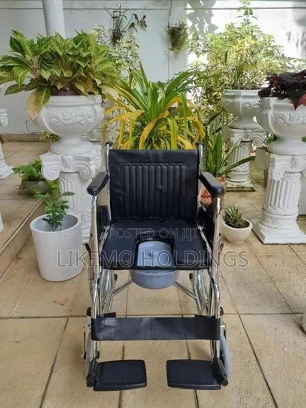 Patient Commode Wheelchair