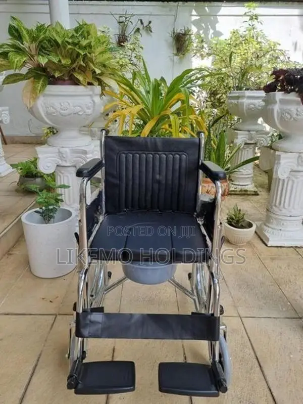 Patient Commode Wheelchair