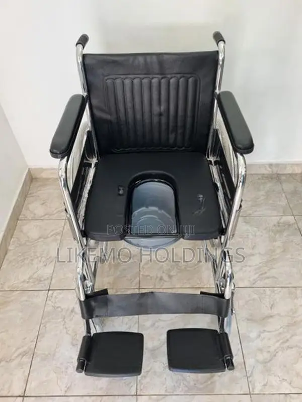 Patient Commode Wheelchair