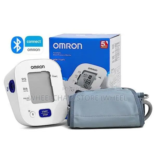 Omron Bluetooth Blood Pressure Monitor Hem 7140T1