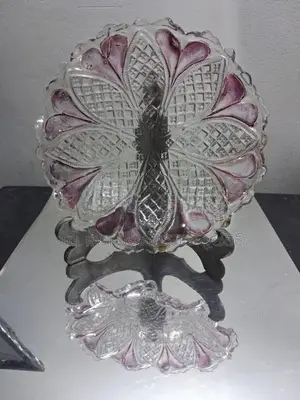 Antique Cristal Plate