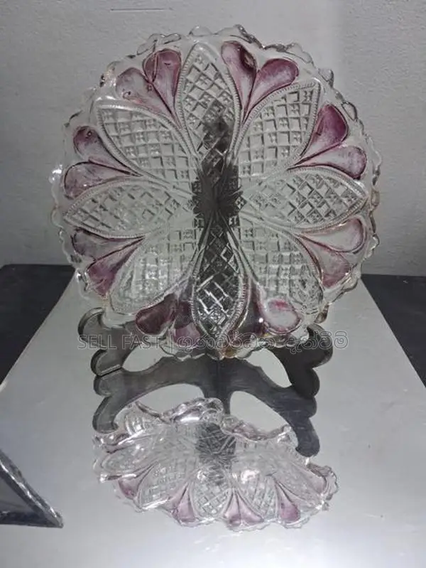 Antique Cristal Plate