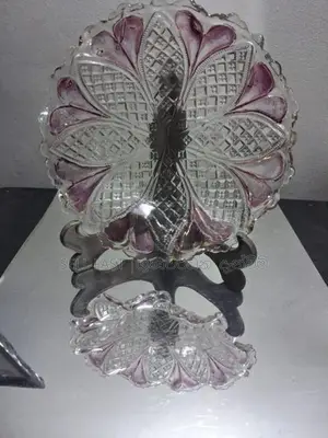 Antique Cristal Plate