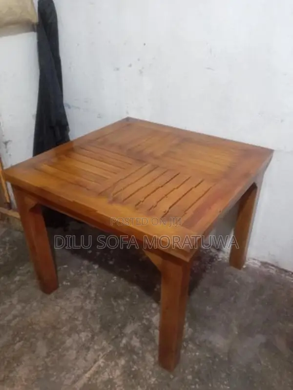 wooden dining table with 04 chairs