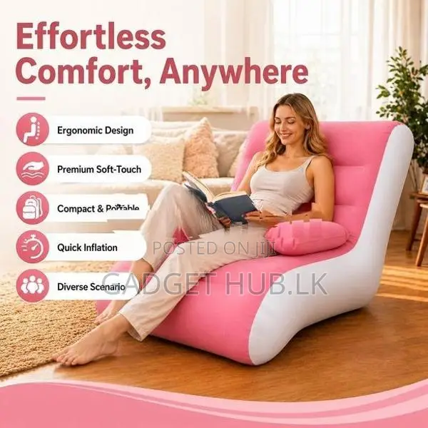 Inflatable Chaise Lounge Sofa
