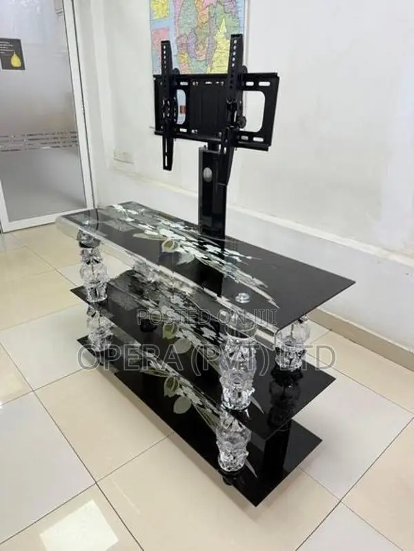 Glass TV Stand