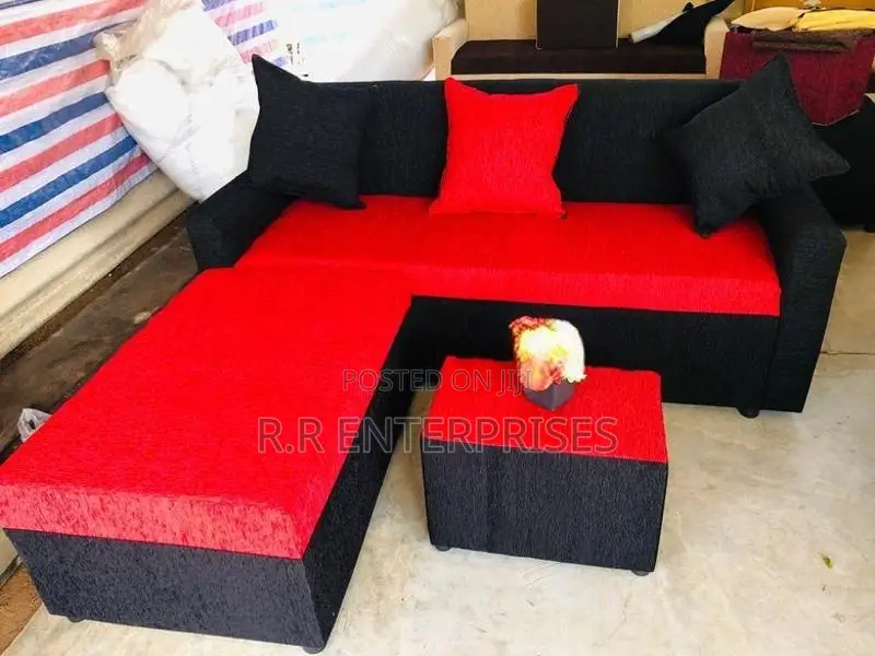 Sofa Set with Stool Pillow