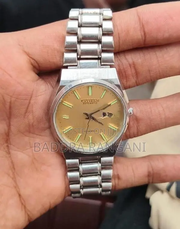 Vintage Citizen Automatic 21 Jewels - Gold Dial Wrist Watch (1970)