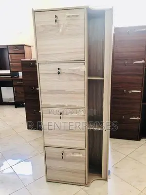 New Ash White 4 Door 5 Ft Wall Top Melamine Pantry