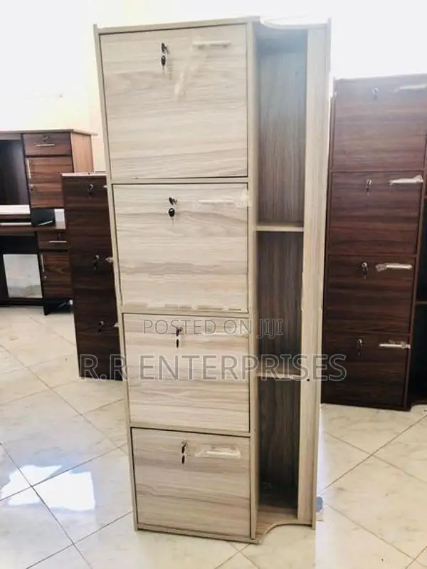 New Ash White 4 Door 5 Ft Wall Top Melamine Pantry