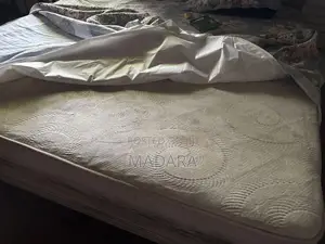 King-Size Bed Frame With Mattress