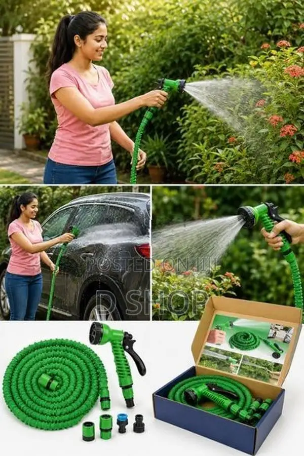 100' Feet expandable = Magic Rubber Hose