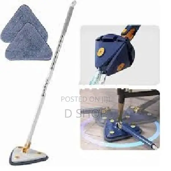 360° Rotatable Adjustable Triangle Squeezer Mop