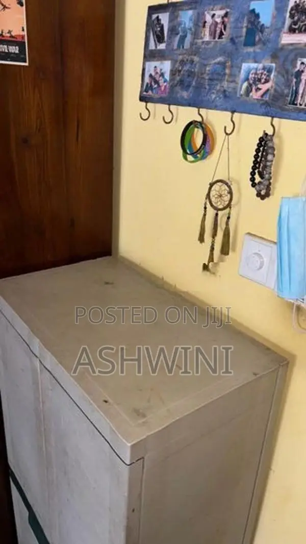 Damro 4-Door Plastic Storage Cupboard