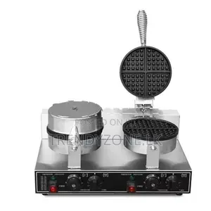 Industrial Double Waffle Maker