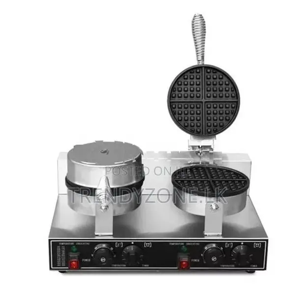 Industrial Double Waffle Maker