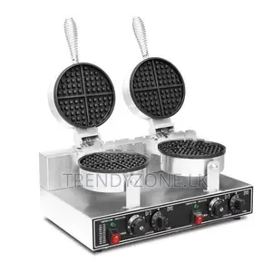 Industrial Double Waffle Maker