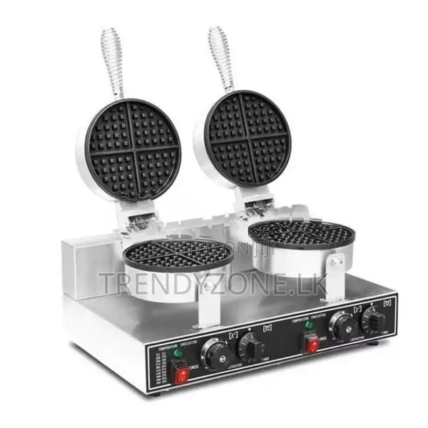 Industrial Double Waffle Maker