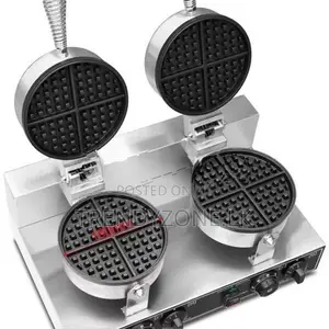 Industrial Double Waffle Maker