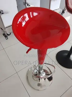 Red Bar Stool