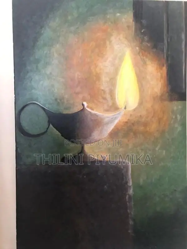 Painted Canvas Photo