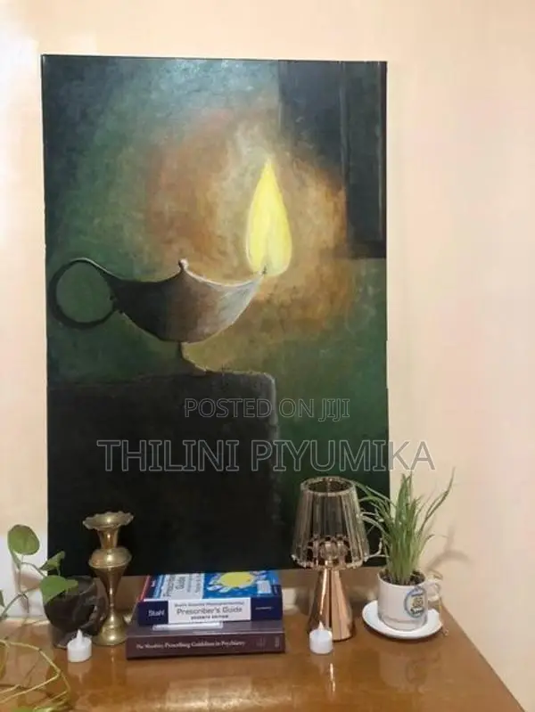 Painted Canvas Photo