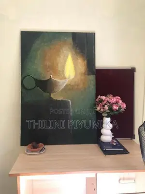 Painted Canvas Photo