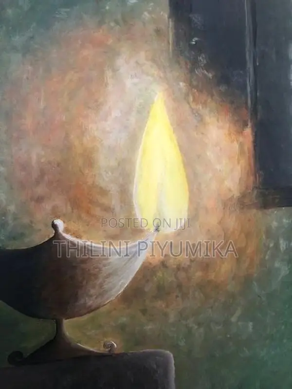 Painted Canvas Photo