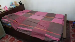 Imported Cyprus Wood Full Bedroom Set With Mattress