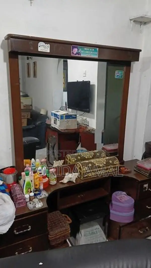 Imported Cyprus Wood Full Bedroom Set With Mattress