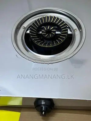 Aiko Gas Cooker 2 Burner Stainless Steel with Copper Burners
