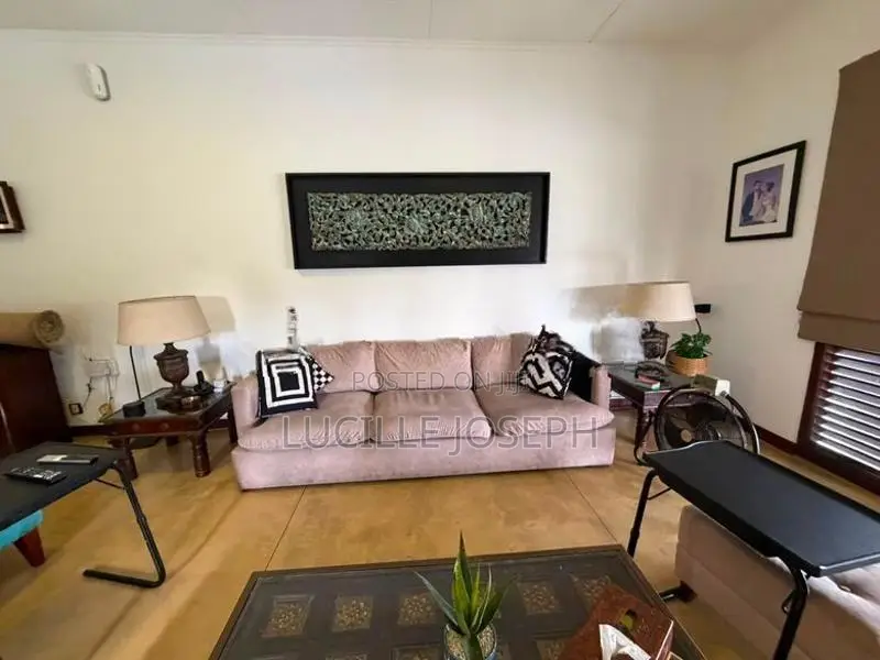 Used Belgian Fabric Sofa Set