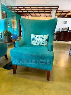Used Belgian Fabric Sofa Set