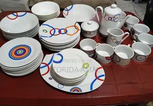 45-Piece Porcelain Dinner / Tea Set (Full for 8 Persons)
