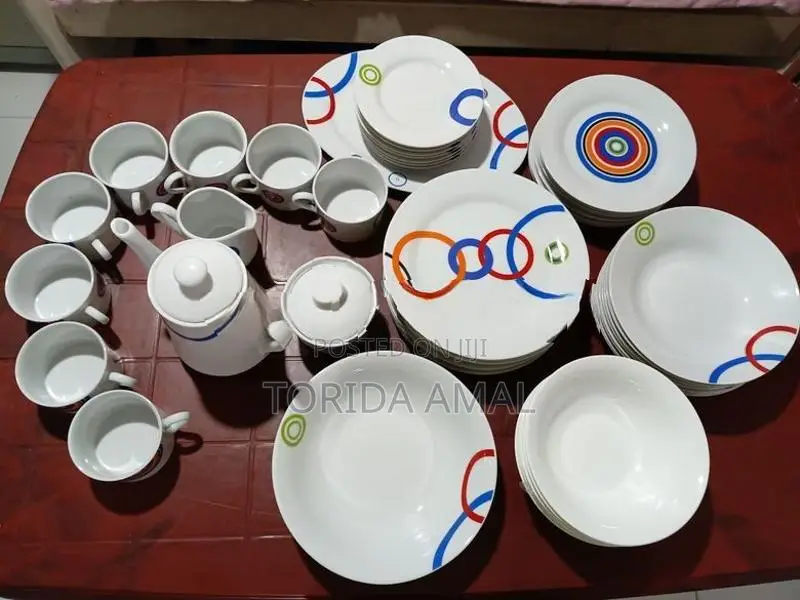 45-Piece Porcelain Dinner / Tea Set (Full for 8 Persons)