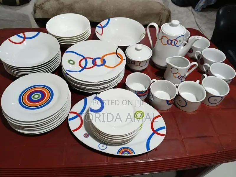 45-Piece Porcelain Dinner / Tea Set (Full for 8 Persons)